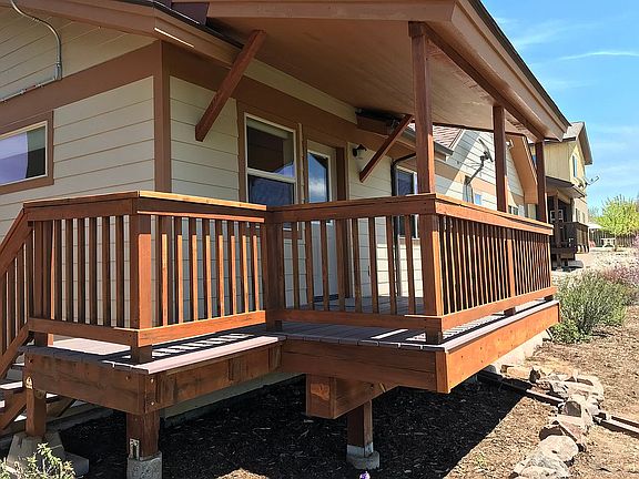 Redwood/ Trex Covered Deck