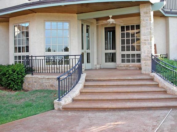 Back of Home * Stairs to Patio