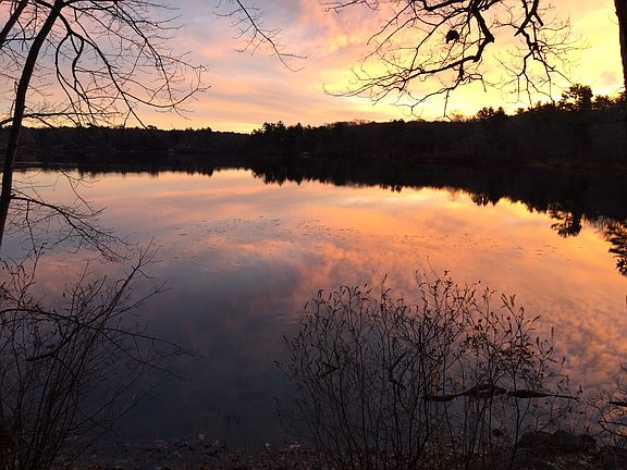 Lake view at sun rise