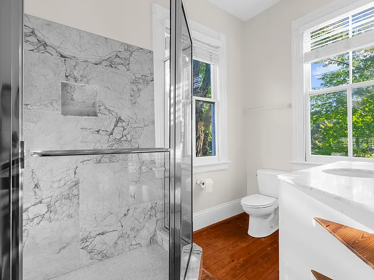 Full Bath for Two Bedrooms with Walk-In Shower