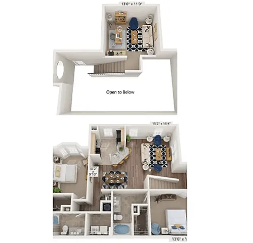 Floor plan B4 - Loft