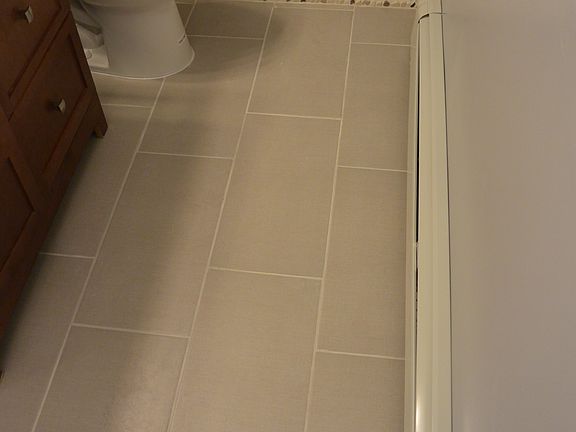 Bathroom Tile and Heater