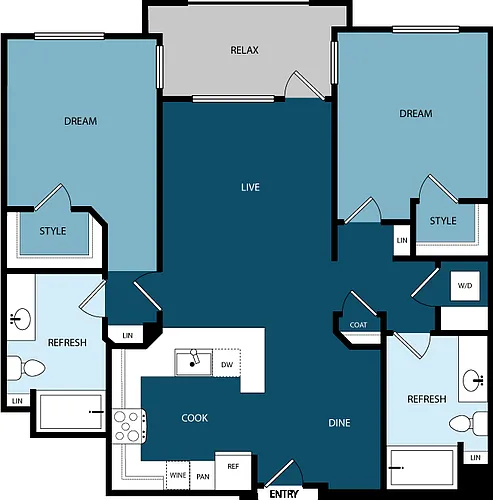 Floor plan B3