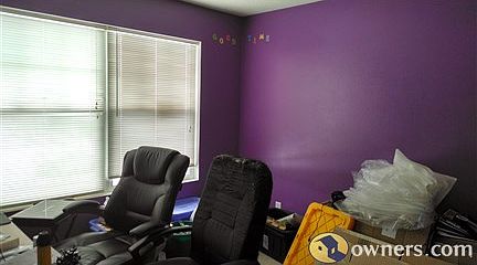 Street facing 2nd floor bedroom