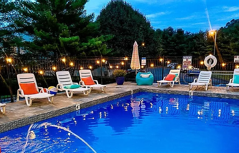 Swimming Pool and Sundeck