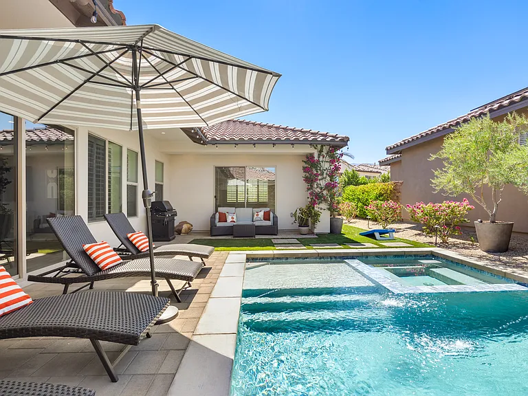 Private pool and spa