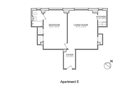 2nd image of 115 W 86th St #2E