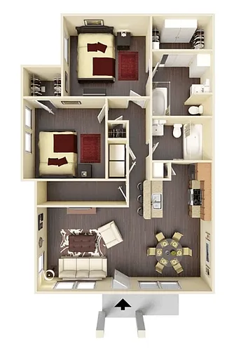 Floor plan B1