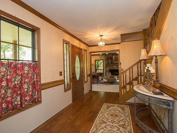 Hard wood, tile, and carpeting in home