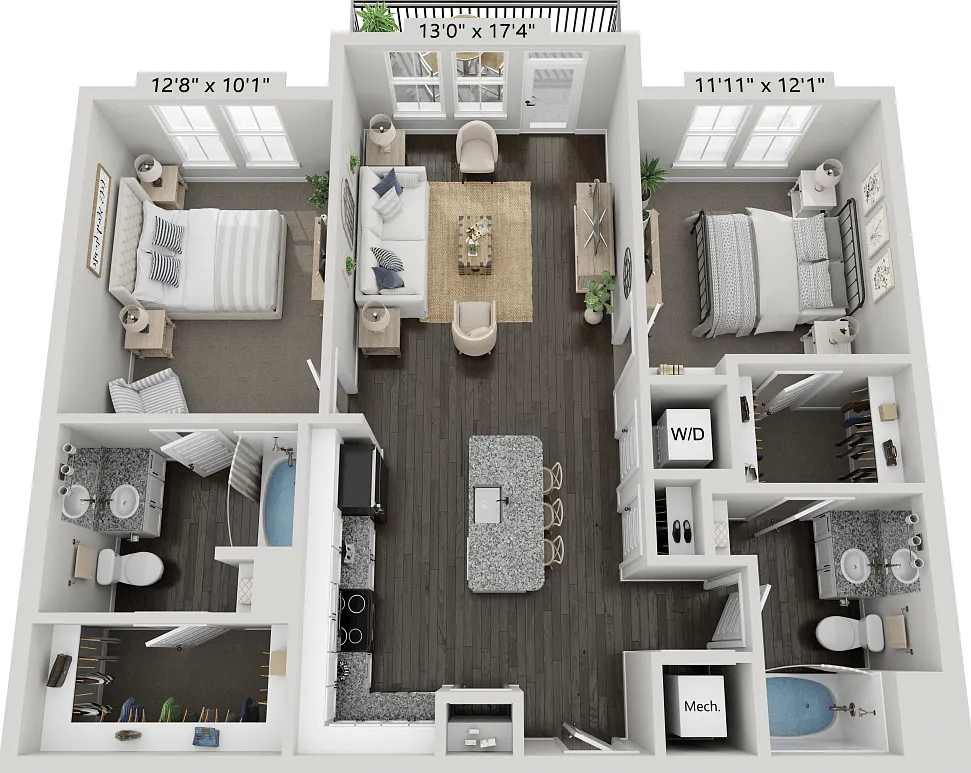 Floor plan B4
