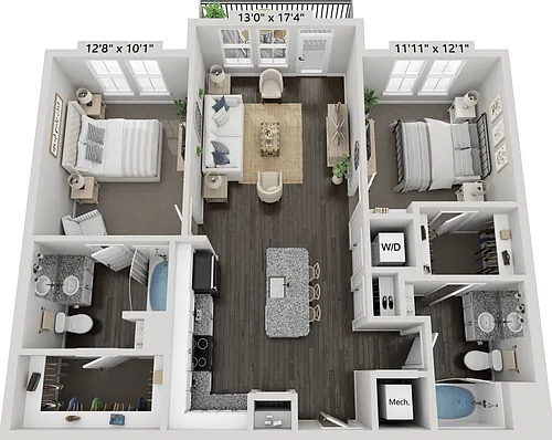 Floor plan B4