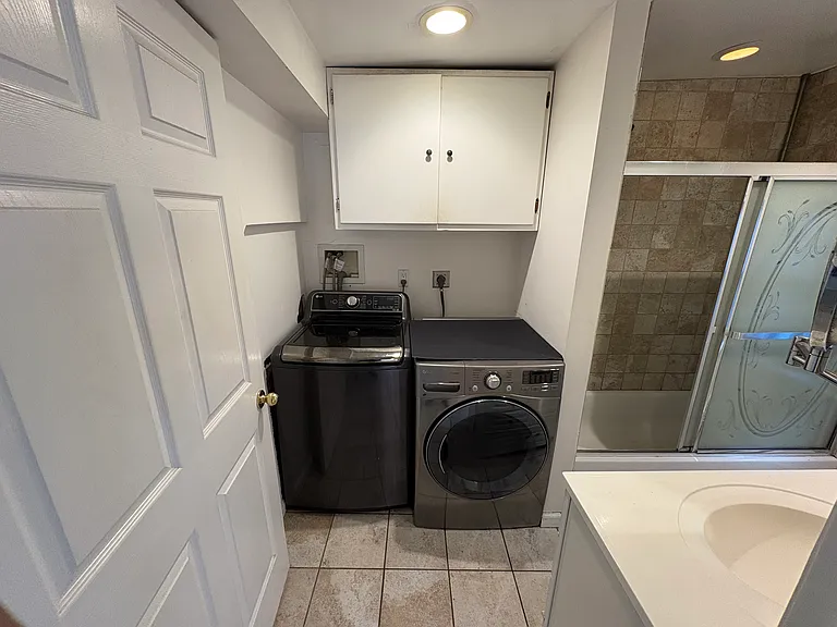 Bathroom with In-Unit Laundry