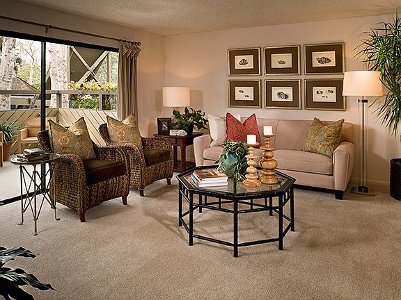 Furnished Living Room