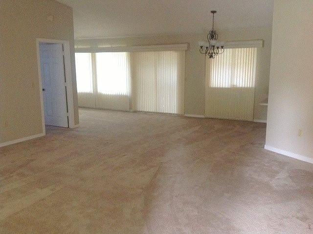 Spacious living room