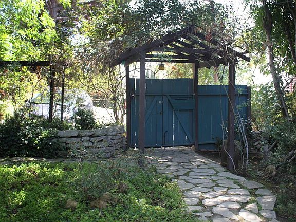 Gated Front Entrance