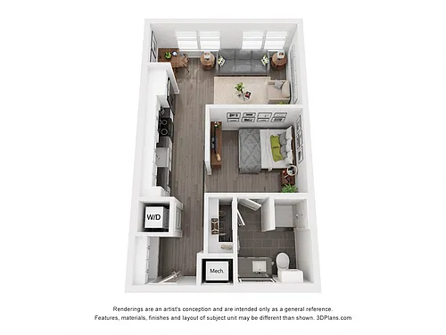 Floor plan E1