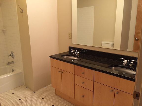 dual vanities in full bath