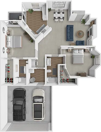 Floor plan Beverly 1