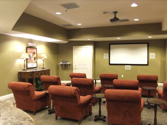 Theater room
