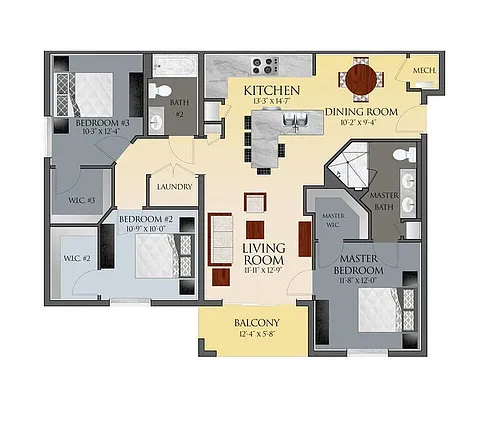 Floor plan C1