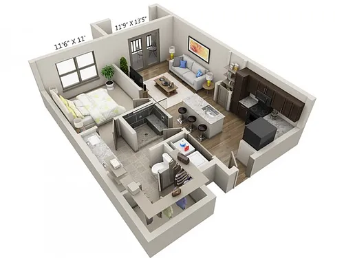 Floor plan Allegro