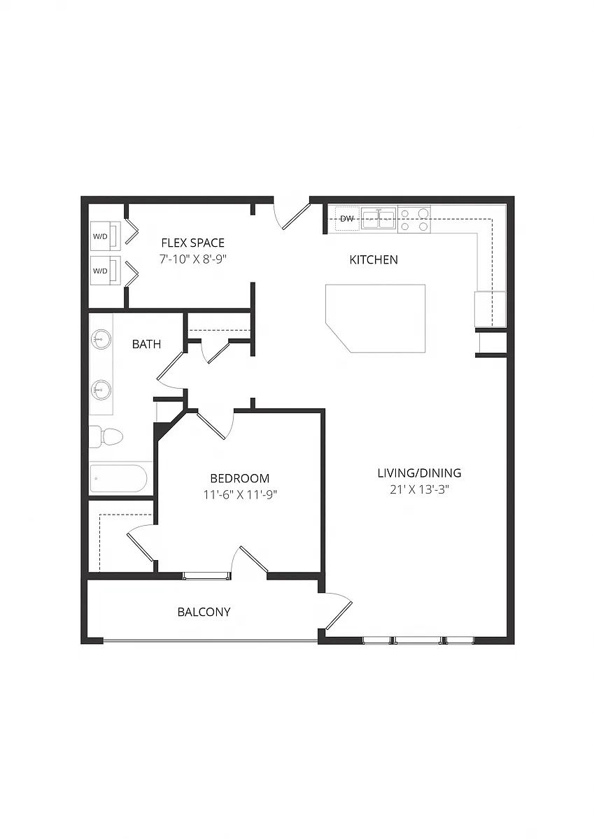 Floor plan Building P PA8