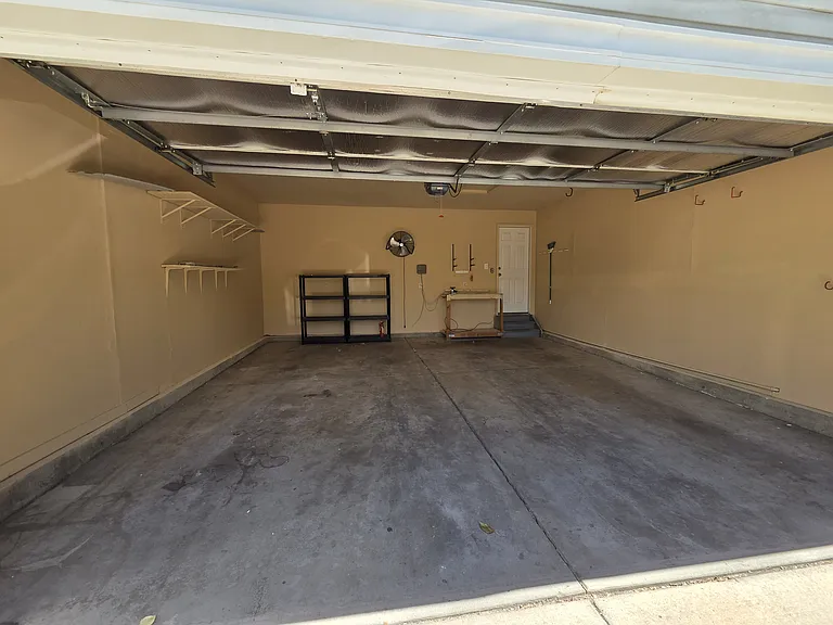 2 car garage, recently painted