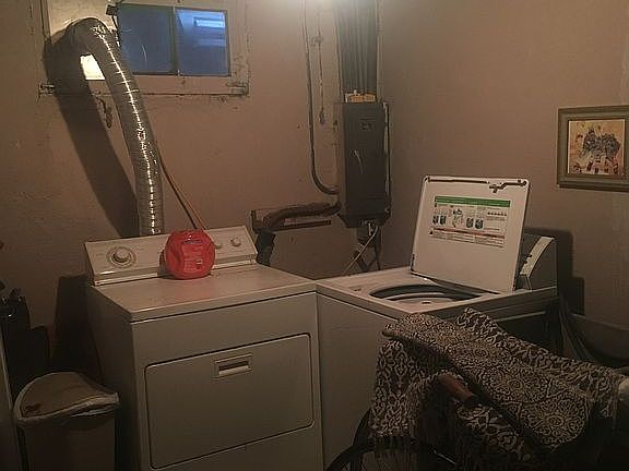 Washer & Dryer Basement