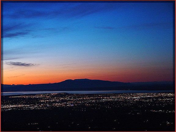 Sleeping Lady Sunset