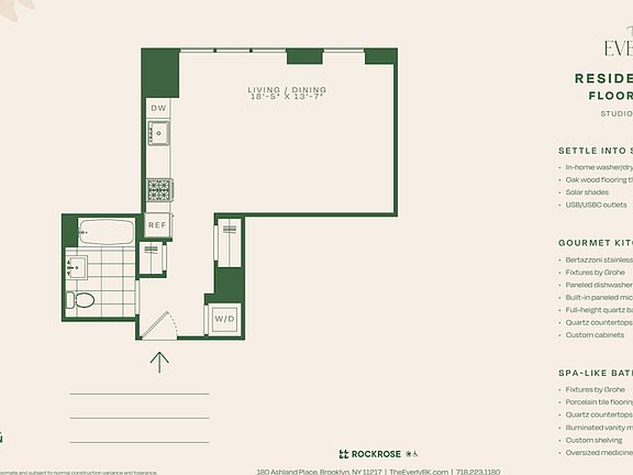 2nd image of 180 Ashland Pl #1905