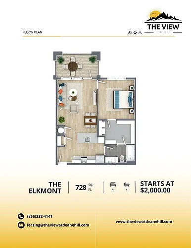 Floor plan The Cherokee