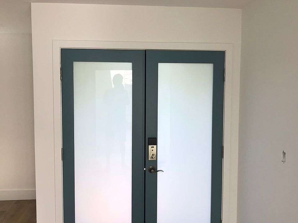 New double front doors