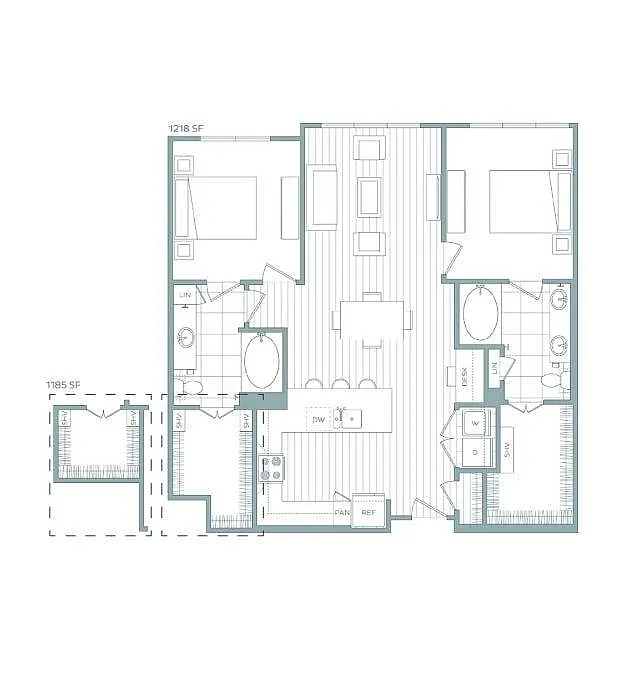 Floor plan M