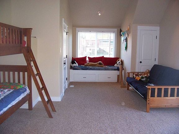 Large Bedrooms With Dormers and Balcony