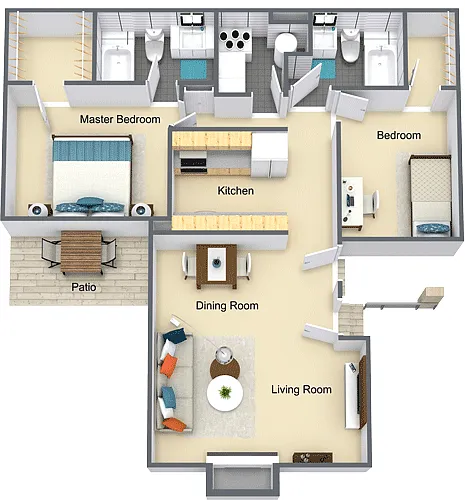 Floor plan The Cambridge Grand
