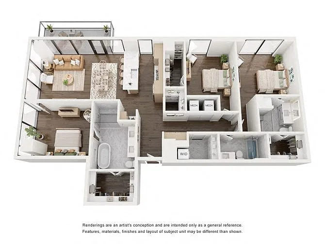 Floor plan C1