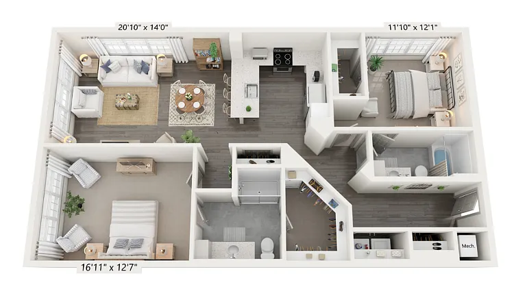 Floor plan B9