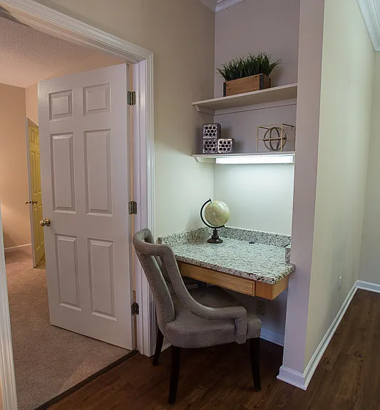 Built-In Computer Desk