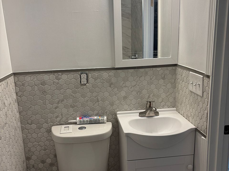 Vanity and toilet