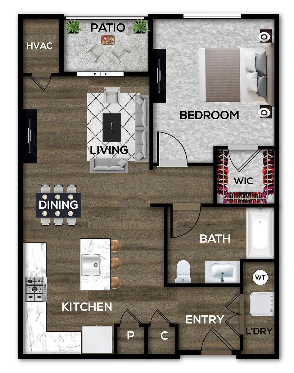 Floor plan Summit III Preferred