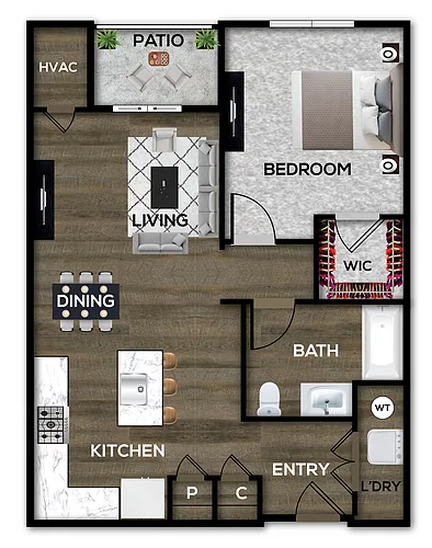 Floor plan Crest Plus