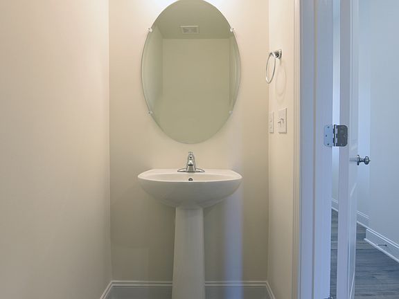 Main entrance powder room.