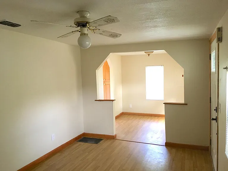 Living room and Dining room