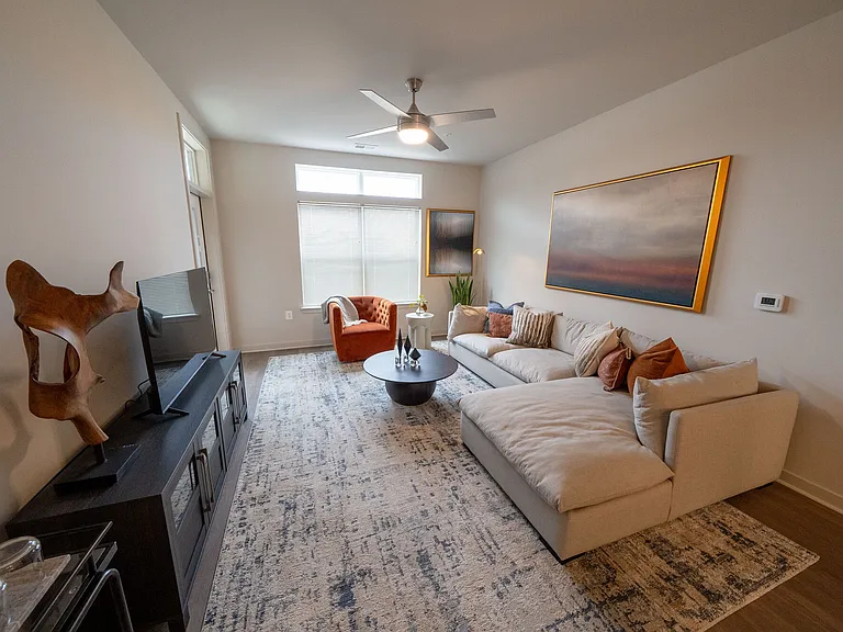 Living Room (Model 2BD/2BA Apt)