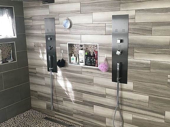 master double shower 