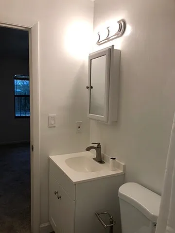 Newly remodeled primary (master) bathroom