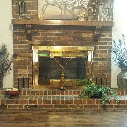 Fireplace in Living Room