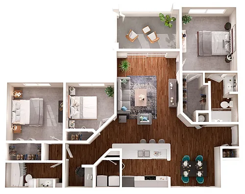 Floor plan Hartwell