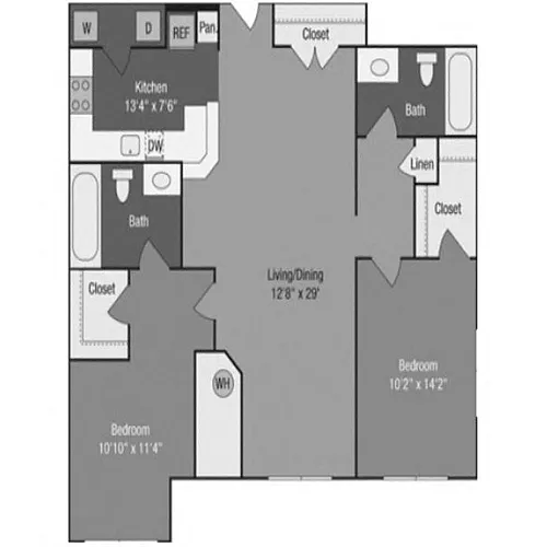 Floor plan B2A