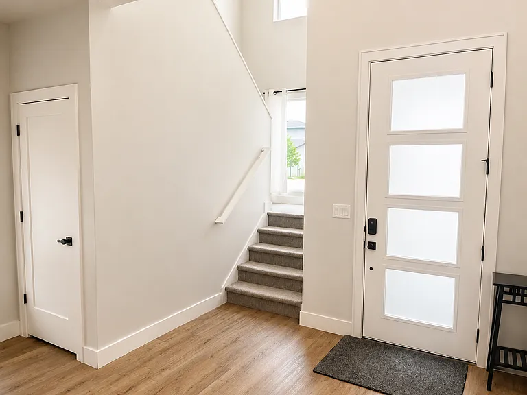 Entry Way + Upstairs